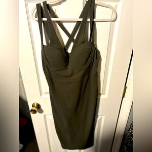 Olive dress